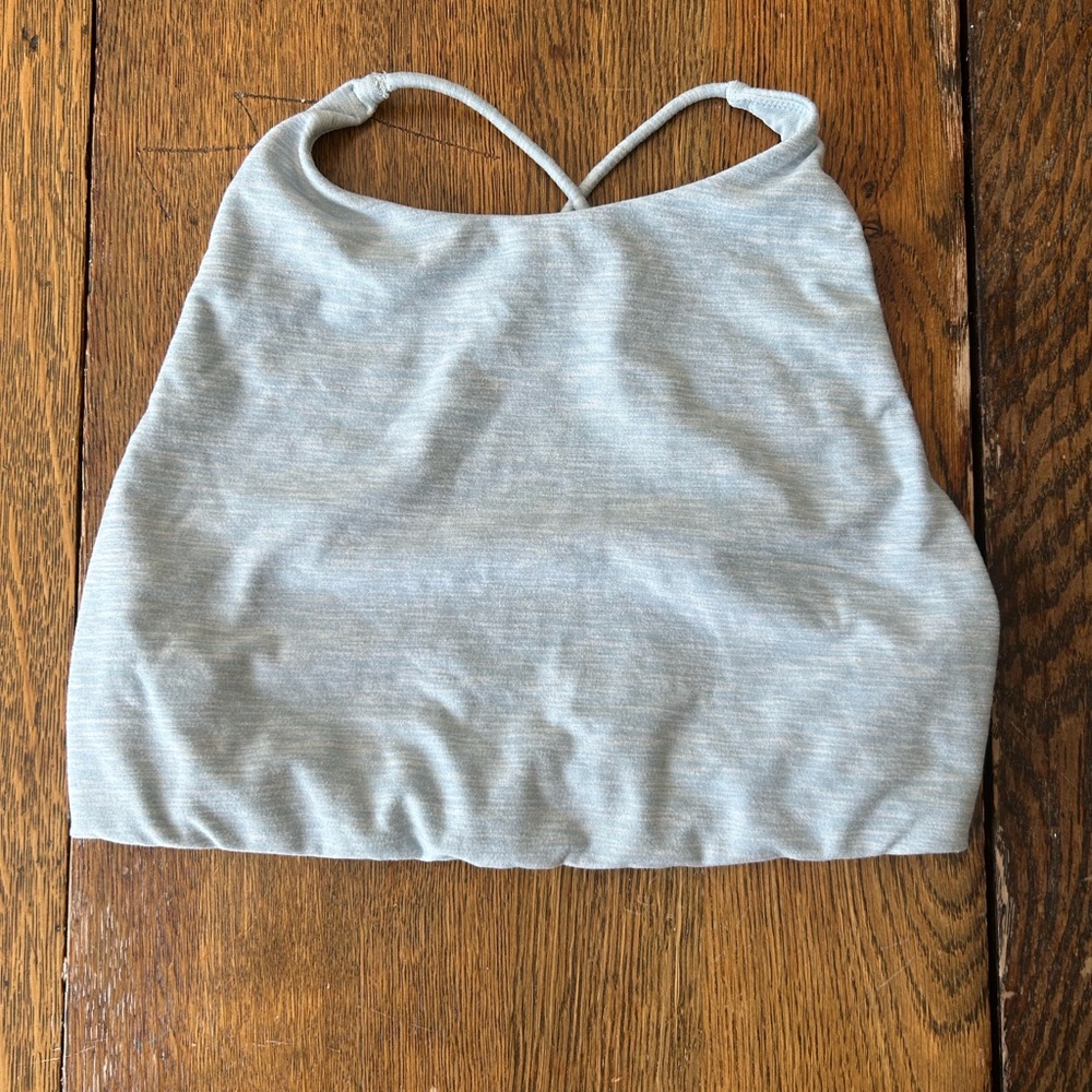 Victoria’s Secret cross back, high neck sports bra size small.
